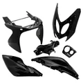 FAIRINGS/BODY PARTS FOR SCOOT  MBK 50 NITRO 1997>2012/YAMAHA 50 AEROX 1997>2012 BLACK GLOSS  (6 PARTS KIT)