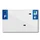 BANDE PLAQUE MOTO 210x130 POUR PVC VIERGE DEP. 61/EURO (VENDU A L'UNITE)