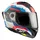 CASQUE MODULABLE MT ATOM 2 SV BAST A0 DOUBLE ECRANS BLEU/NOIR/ROUGE MAT XS (ECE 22.06 P/J P/J)
