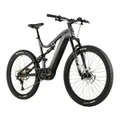 VELO ELECTRIQUE/VAE VTT 29 LEADER FOX ARGUS TOUT SUSPENDU HOMME GRIS MAT 12V MOTEUR CENTRAL PANASONIC GX ULTIMATE 36V 90Nm BATTERIE 20Ah (CADRE 21,5''- H55cm - XL - POUR ADULTE DE 185cm à plus)