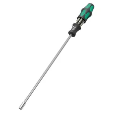 TOURNEVIS PORTE EMBOUT WERA 27 SB KRAFTFORM KOMPAKT 27 XL SHK 1/4 (AVEC RESERVE D'EMBOUT INTEGREE) NOIR/VERT (VENDU A L'UNITE)  -MARQUE ALLEMANDE POUR LES ATELIERS-