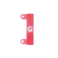 ENGRAVING STENCIL - LETTER G (20 PIECES BAG)  - ICA -