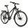 VELO MUSCULAIRE VTC 28 LEADER FOX ESPIRIT 2025 FEMME NOIR 9V CADRE ALU 18 POUCES (TAILLE ADULTE 168 à 178 cm)