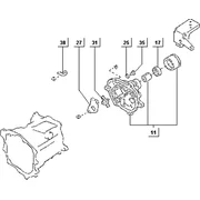 Logement arbre de transmission