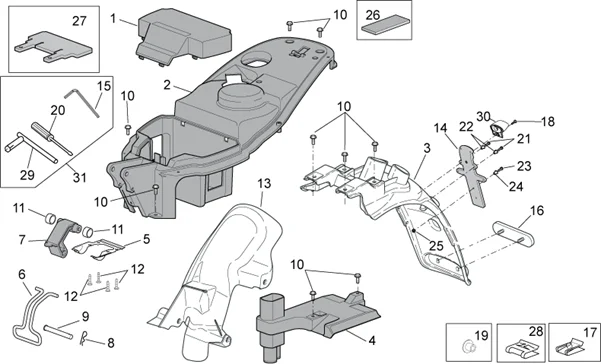Carrosserie posterieure II