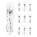 LIGHT BULB 12V  2,3W STANDART W2 -FOOT W2 x 4,6D WEDGE -CLEAR- (10 IN BOX)  -OSRAM-