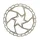 DISQUE DE FREIN VTT 6 TROUS NEWTON BRAKCO COMPATIBLE SHIMANO ET AUTRES 180mm ARGENT + 6 VIS