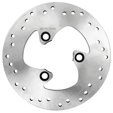 BRAKE DISC FOR MBK 50 NITRO 1997> Front Rear, STUNT 2000> Front / YAMAHA 50 AEROX 1997> Front Rear, SLIDER 2000> Front (EXT 190mm - INT 58mm - 3 Holes )  -P2R-