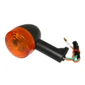 CLIGNOTANT 50 A BOITE ADAPTABLE APRILIA 50 RS 1999>2005/DERBI 50 SENDA X TREM, X RACE ORANGE/NOIR AV DROIT OU AR GAUCHE VERSION 2 (HOMOLOGUE CE)  -SELECTION P2R-