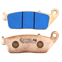 BRAKE PADS NEWFREN FOR HONDA 125 SH I 2013>2018 Front  KYMCO 250 XCITING 2005> Front  YAMAHA 125 XMAX 2010>2017 Front   (L 102mm - H 39mm - thk 10.3mm)  (FD0406SE)  (SCOOTER ELITE SINTERED)