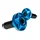 EMBOUT DE GUIDON VOCA ALU CNC BLEU DIAM 14mm  (PAIRE)