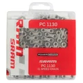 CHAINE VELO 11V. ROUTE SRAM PC-1130 RIVAL GRIS 114 MAILONS COMPATIBLE VAE