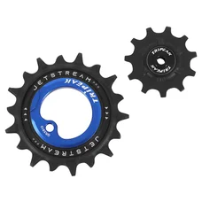 GALET DERAILLEUR AOPW TRIPEAK 11-18 DENTS CERAMIQUE 12/11x2V. SHIMANO GRX RX810 / 815 / 820 BLEU FONCE (JEU DE 2) (GARANTIE 4 ans)