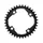 PLATEAU VTT 4BRA D.104 POUR SRAM XO1 STRONGLIGHT 36DTS MONO NOIR ALU 7075 11V. NARROW WIDE - EPAISSEUR 5mm