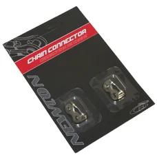 CONNECTEUR DE CHAINE VELO  7/8V. NEWTON COMPATIBLE SHIMANO/SRAM  (ATTACHE RAPIDE) (BLISTER DE 2 PIECES)