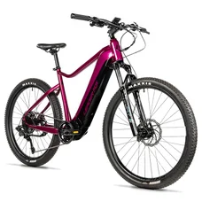 VELO ELECTRIQUE/VAE CITY 29 LEADER FOX KENT 2025 VIOLET BRILLANT 8V SHIMANO NEXUS MOTEUR CENTRAL BAFANG M420 36V 80Nm BATTERIE 17,5Ah (18'' - H46cm - TAILLE M - POUR ADULTE DE 168cm à 178cm)