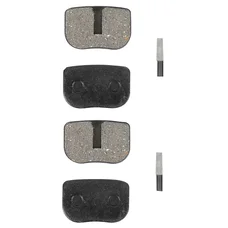PLAQUETTE DE FREIN TROTTINETTE COMPATIBLE DUALTRON, JOYOR, KAABO, KUGOO, OVEX, SKATEFLASH, TNE, VSETT, ZERO (CUIVRE)  (VENDU A LA PAIRE) -SELECTION P2R-