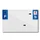 PLASTIC STRIP FOR BLANK PVC LICENSE PLATE (MOTORBIKE FORMAT 210X130)-DEPT 70/EUROPE (SOLD PER UNIT)