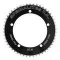 PLATEAU PISTE 5BRA D.144 TA FULL TRACK 50DTS NOIR ALU 7075 POUR CHAINE 3.17mm (1"1/8)