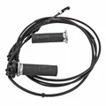 CABLE/COMMANDE/TRANSMISSION DE GAZ+MANCHON/POIGNEE ORIGINE PIAGGIO 125-250-300 VESPA GTS 2009<2016  -CM079729-