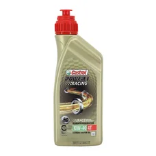 OIL FOR 4 STROKE ENGINE CASTROL POWER 1 RACING 4T 10W-40 (1L)  (100% SYNTHETIC - RECOMENDED BY TRIUMPH)