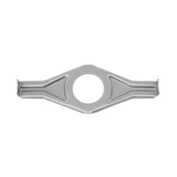 FIXATION SUR BOITIER PEDALIER POUR CARTER CHAINE PISTOLET HEBIE 33D. DIAMETRE 160mm (VENDU A L UNITE)  -