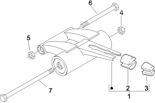 Bras oscillant