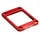 CALE DE CLAPET/ADMISSION 50 A BOITE VOCA POUR MINARELLI 50 AM6/DERBI 50 SENDA EPAISSEUR 5mm ALU CNC ROUGE