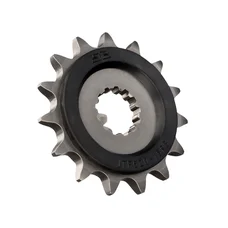 PIGNON MOTO ADAPTABLE TRIUMPH 765 STREET TRIPLE R 2023 / SUZUKI 650 SV S 1999>2009, 650 DL V-STROM 2004> 525 15 DTS RB RUBBER (RENFORT CAOUTCHOUC - ANTI BRUIT) -JT SPROCKETS