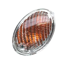 CLIGNOTANT SCOOT ADAPTABLE MBK 50 OVETTO 2003>2007/YAMAHA 50 NEOS 2003>2007 AV GAUCHE TRANSPARENT (HOMOLOGUE CE) (5RN-H3310-00)   -SELECTION P2R-