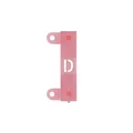 ENGRAVING STENCIL - LETTER D (20 PIECES BAG)  - ICA -
