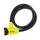 ANTITHEFT FOR BICYCLE - KEY CABLE LOCK AUVRAY Ø 12 mm Lg 65 cm