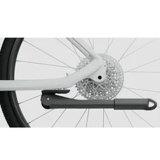 BEQUILLE VELO LATERALE ARRIERE NEWTON 24-29'' NOIR REGLABLE FIXATION 2 VIS SUR BASE ENTRAXE 18mm (FIXATION A LA VERTICALE)