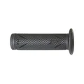 REVETEMENT POIGNEE PROGRIP MOTO ON ROAD 718 DOUBLE DENSITE NOIR/TITANIUM CLOSED END 122mm (PAIRE)