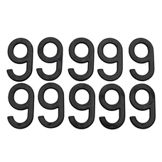 CHIFFRE PLAQUE TIFLEX MOTO/SCOOTER 45mm  9  (VENDU PAR 10)