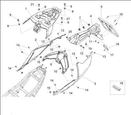 Carrosserie posterieure