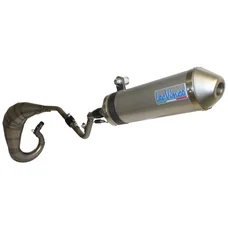 POT 50 A BOITE LEOVINCE X-FIGHT TITANE POUR BETA 50 RR 2012> (PASSAGE HAUT A DROITE) (REF 3259)