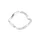 CYLINDER BASE GASKET- "PIAGGIO GENUINE PART" 50 CIAO  -152793-