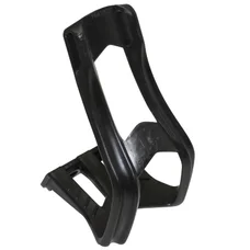 TOE CLIP- FOR MTB- ZEFAL RESIN BLACK M - FOR STRAPS (PAIR)