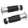 REVETEMENT POIGNEE REPLAY MOTO ON ROAD R382 ARGENT CLOSED END 115mm (CROSS/MX) (PAIRE)