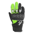 GLOVES ADX CROSS TOWN BLACK/GREEN FLUO  T 7 (XS)  FOR CHILD (APPROVED EN 13594:2015)
