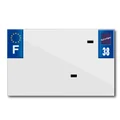 BANDE PLAQUE MOTO 210x130 POUR PVC VIERGE DEP. 38/EURO (VENDU A L'UNITE)