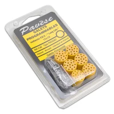GALET/ROULEAU SCOOT PAVESE PROGRAMMABLE 19x15  3g à 11g (x6)  POUR PIAGGIO 50 ZIP 2T ET 4T 2000>, TYPHOON 1999>, LIBERTY 2T ET 4T, NRG, VESPA LX 2T ET 4T/GILERA 50 STALKER, RUNNER, DNA, ICE