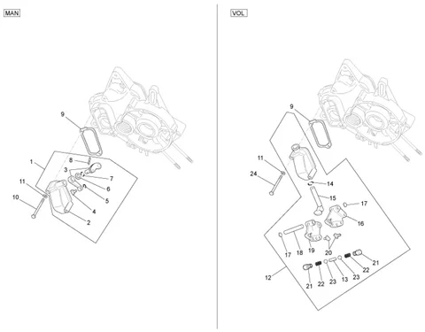 Levier de la boite de vitesses