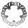 BRAKE DISC - POLINI FOR YAMAHA 530 TMAX DX-SX 2017> Front, 125-250 XMAX 2006>2012 Front, 800 FZ8, FZS FAZER 2010> Rear / MBK 125-250 SKYCRUISER 2006>2012 Front  (EXT 267mm - INT 150mm - 5 Holes )  (175.0048)