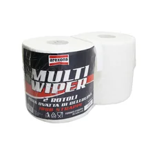 PAPER TOWELS AREXONS WIPPER II " COTTON WOOL" 20,3x25cm (2 ROLLS - 1000 SHEETS)