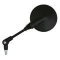 MIRROR FOR QUAD UNIVERSAL - FOR HUSQVARNA RANGE -ROUND SHAPED BLACK  -VICMA-
