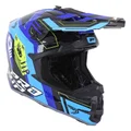 CASQUE CROSS ADULTE PROGRIP 3080 SPIRITS BLEU/NOIR L (ECE 22.06)