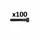 VIS CHC 6 PANS CREUX DIAM M5 x 30 mm  (BOITE DE 100 PIECES)  (690024)  -ALGI-