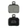 BRAKE PADS NEWFREN FOR APRILIA 1000 RSV MILLE R 2000>2007 Rear BENELLI 500 LEONCINO 2016> Rear DUCATI 821 MONSTER 2014> Rear HONDA 1000 CBR RR 2020> Rear  (FD0256BT)  (TOURING ORGANIC)